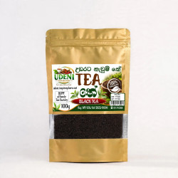 Udeni Dust No.1 with BOPF Black Tea 100g - උඩරට නැවුම් තේ | 100% Organic Kandy
